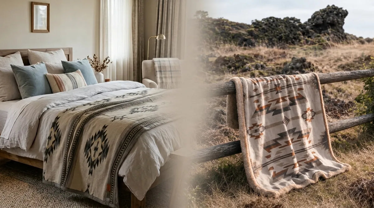 Shift Your Everyday — With an Artfully Woven Luxury Throw