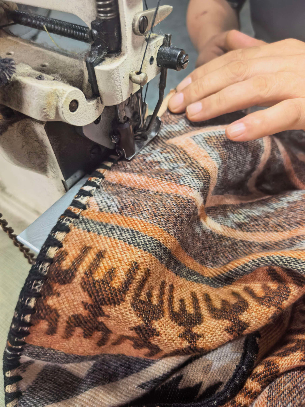 Before a Finished Woventon Throw Blanket: Our Weaving Production Journey