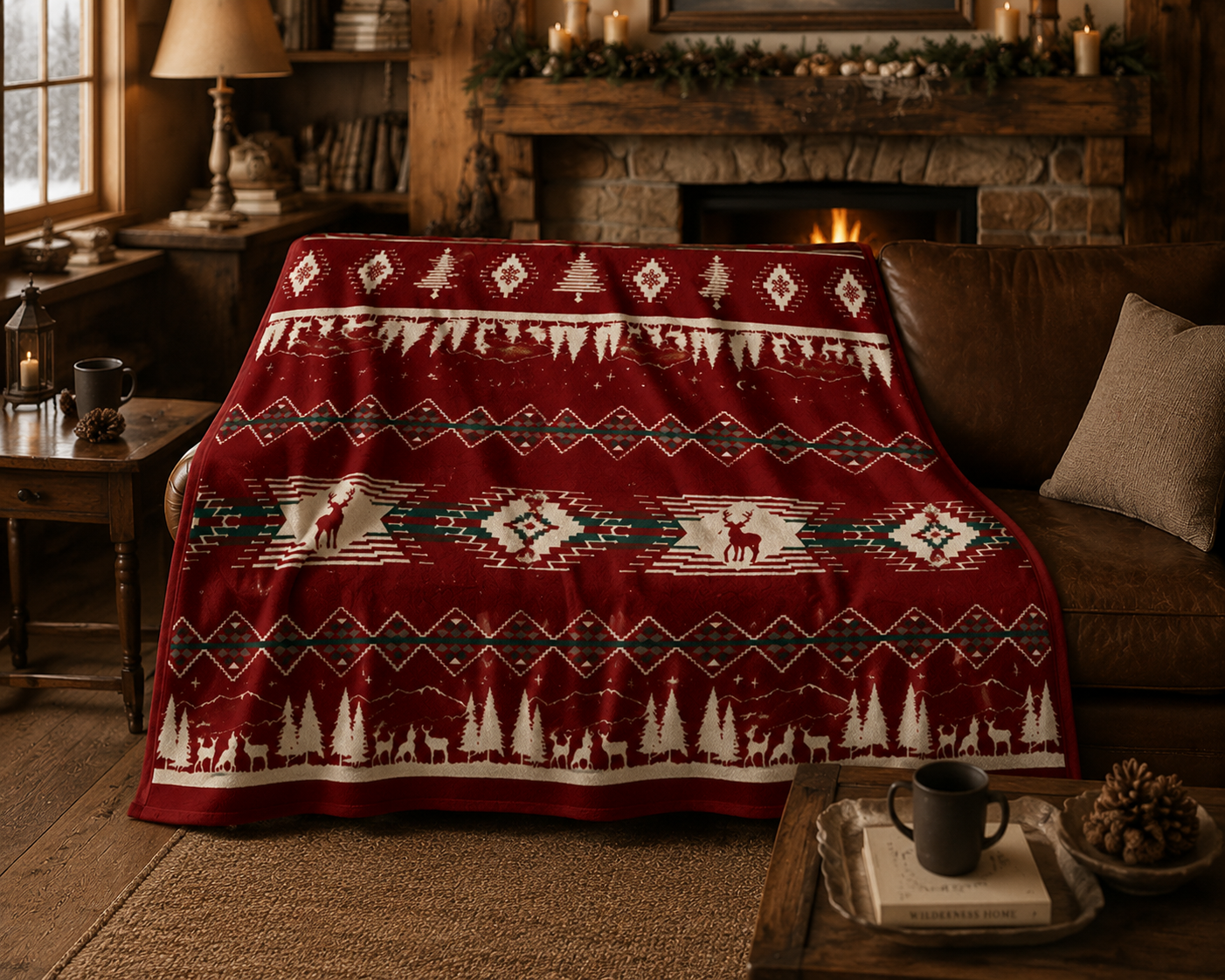 North Star Wool Blend Blanket | 2026 Holiday Edition